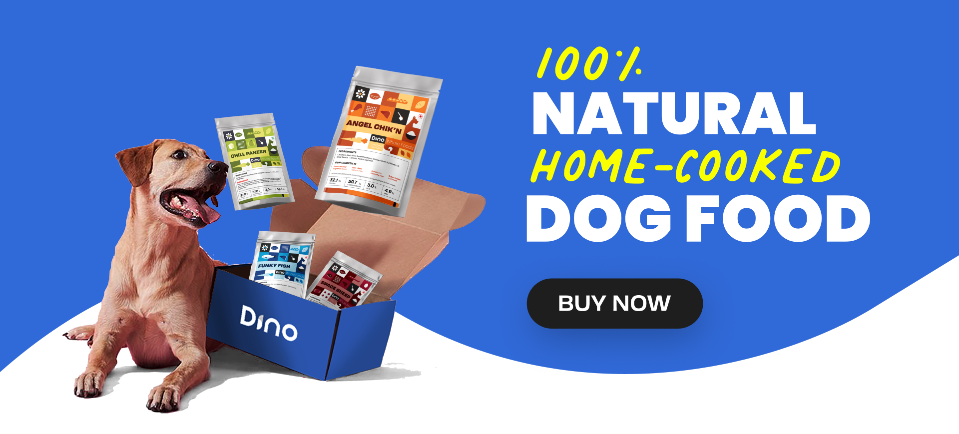 100% Natural Home-Cooked Dog Food