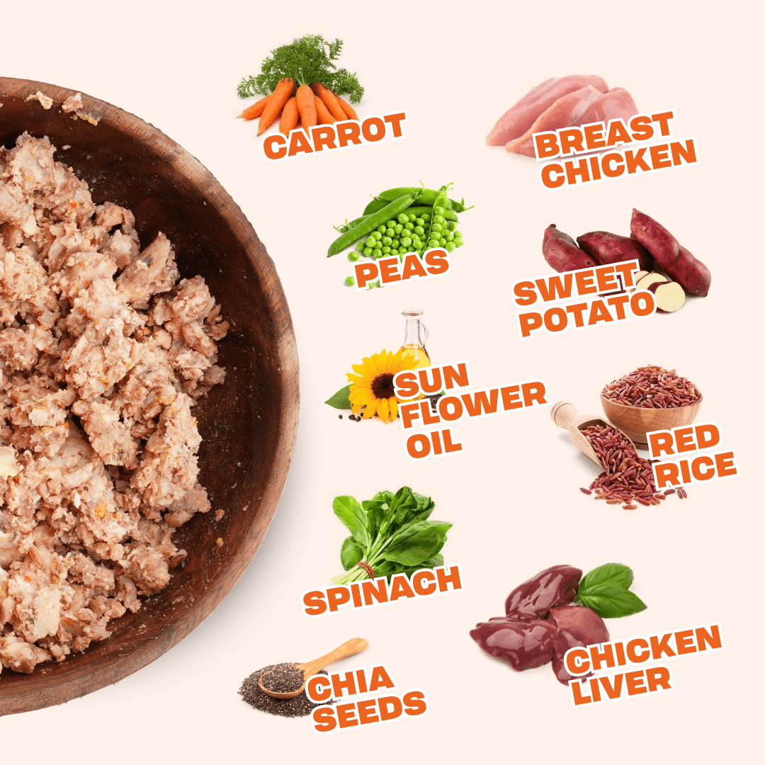 Angel Chik'n - Versatile, easy-to-digest ready to eat pet food meals with chicken