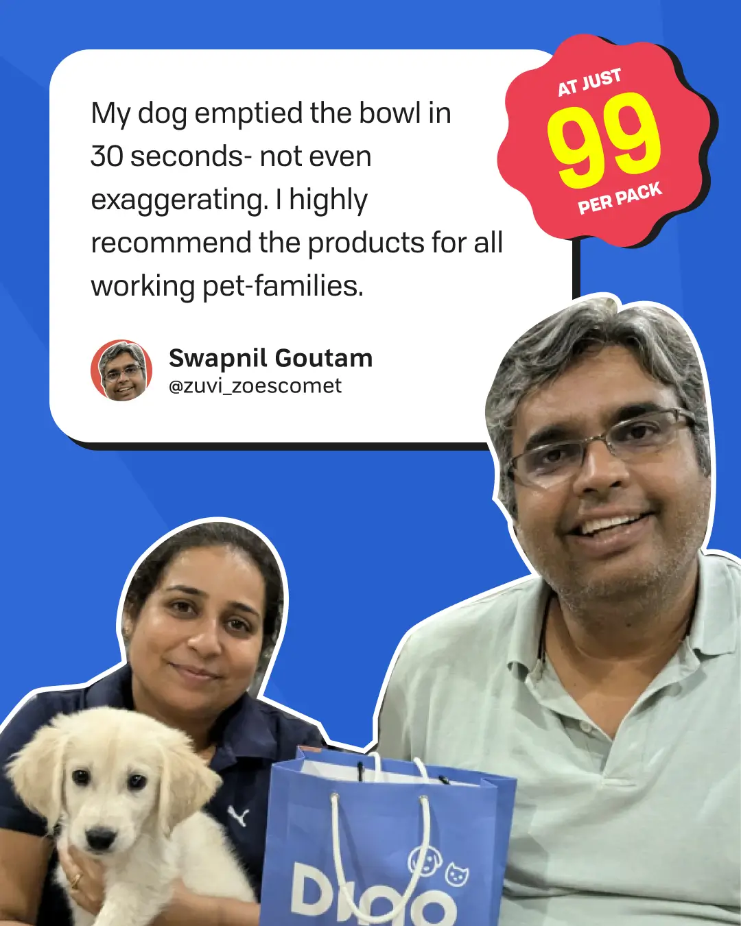 Fresh Dog Food Delivery Pan India